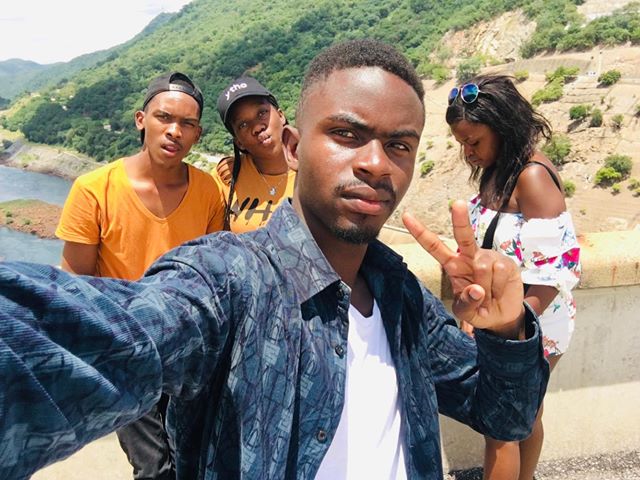 Bernard Makaka and friends enjoying their Siavonga getaway